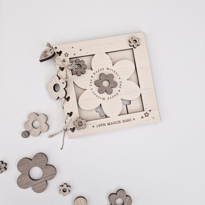 Floral Hepatica Card - Mother's Day - TilleyTree