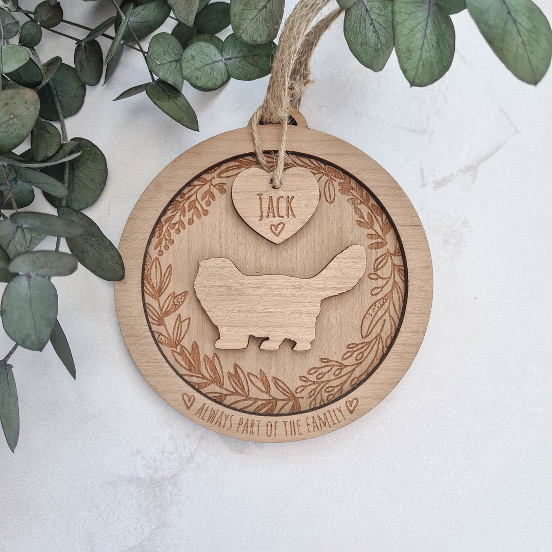 'Fur-ever' Luxury<br>3D Cat Ornament - TilleyTree