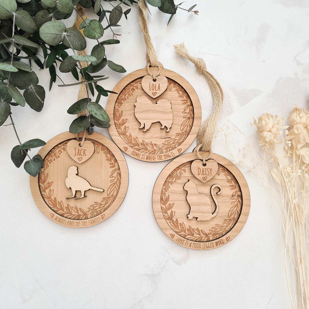 'Fur-ever' Luxury<br>3D Dog Ornament - TilleyTree