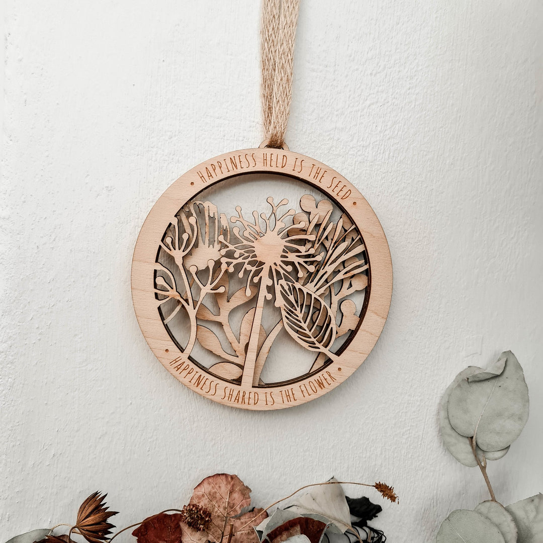 Happiness Held is the Seed - Hanging Wall Art - TilleyTree