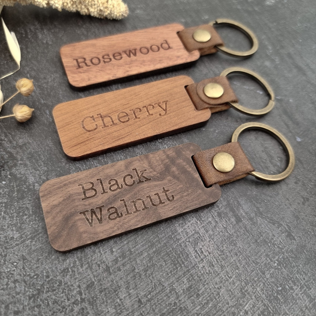 Initials Heart Personalised Keyring - TilleyTree