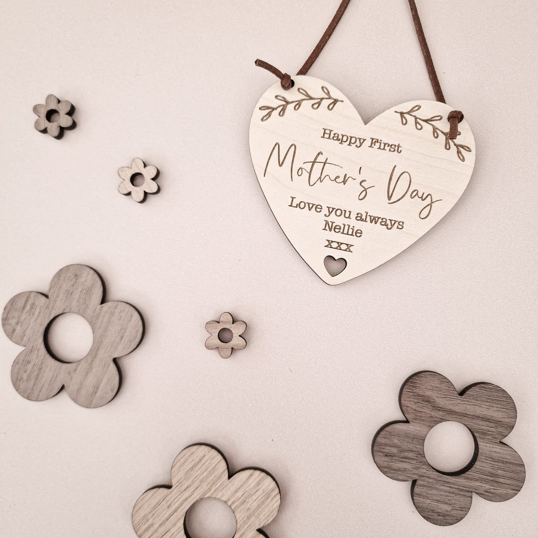 Lots of Love - Personalised Heart Decoration for all Occasions - TilleyTree