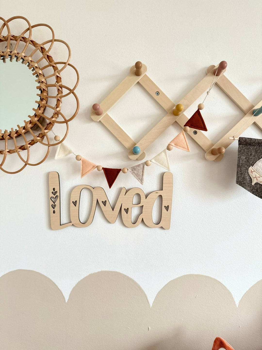 Love & Loved - Wall Art - Nursery Playroom - TilleyTree