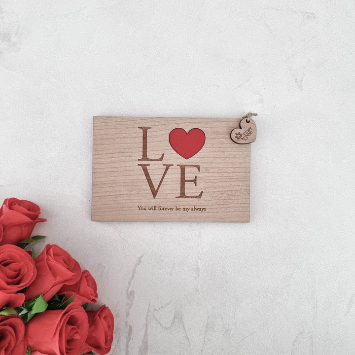 Love - Personalised Greeting Card - TilleyTree