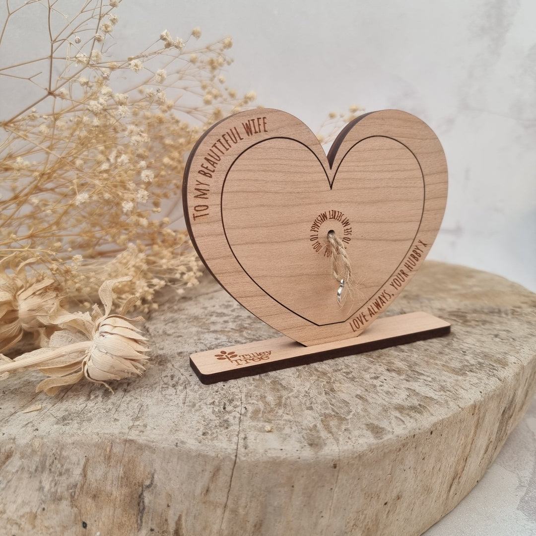 Loved one's Secret Message - Personalised gift - TilleyTree