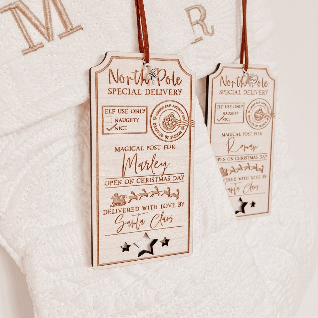 Luxury Santa Tag From The North Pole - TilleyTree