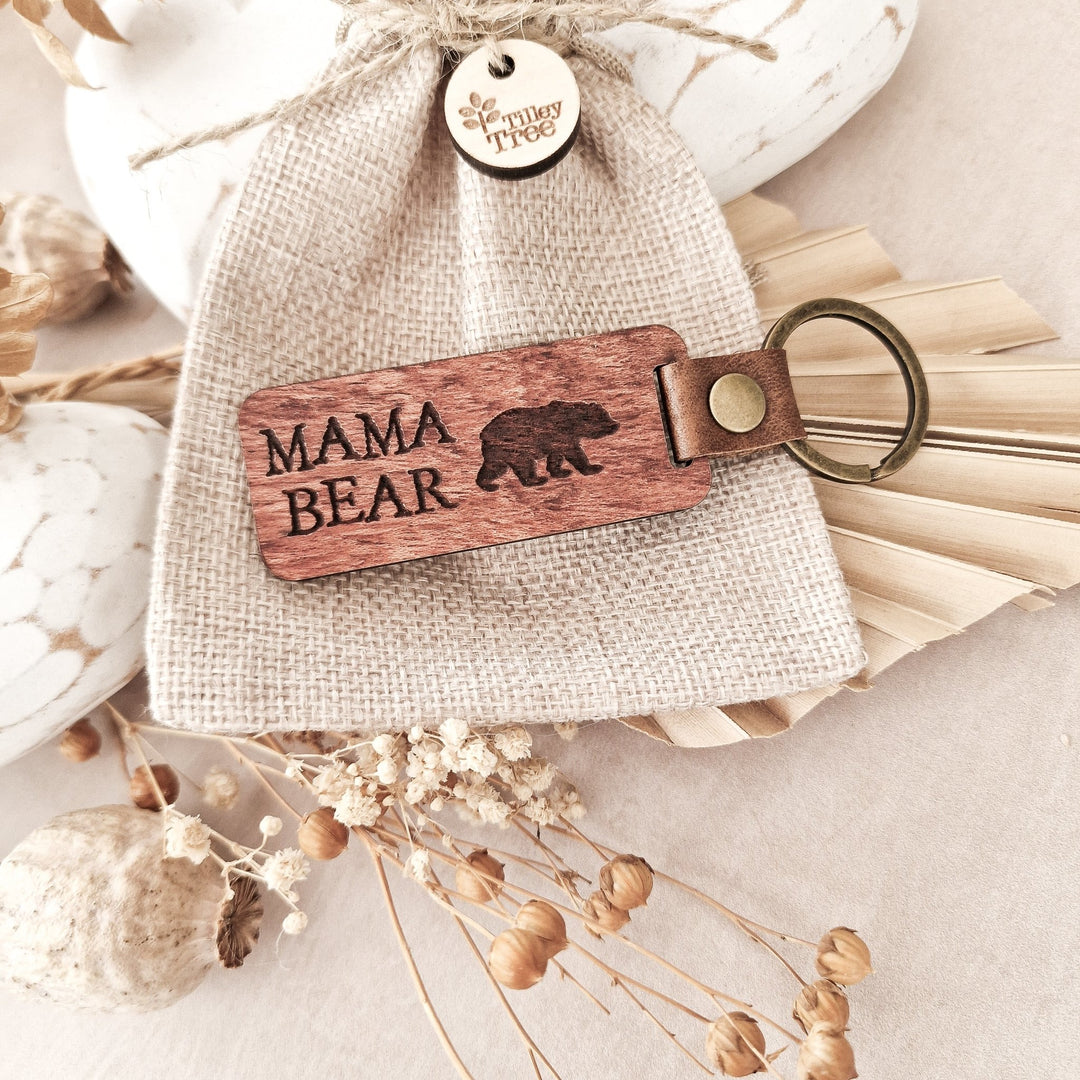 Mama Bear Keyring - TilleyTree