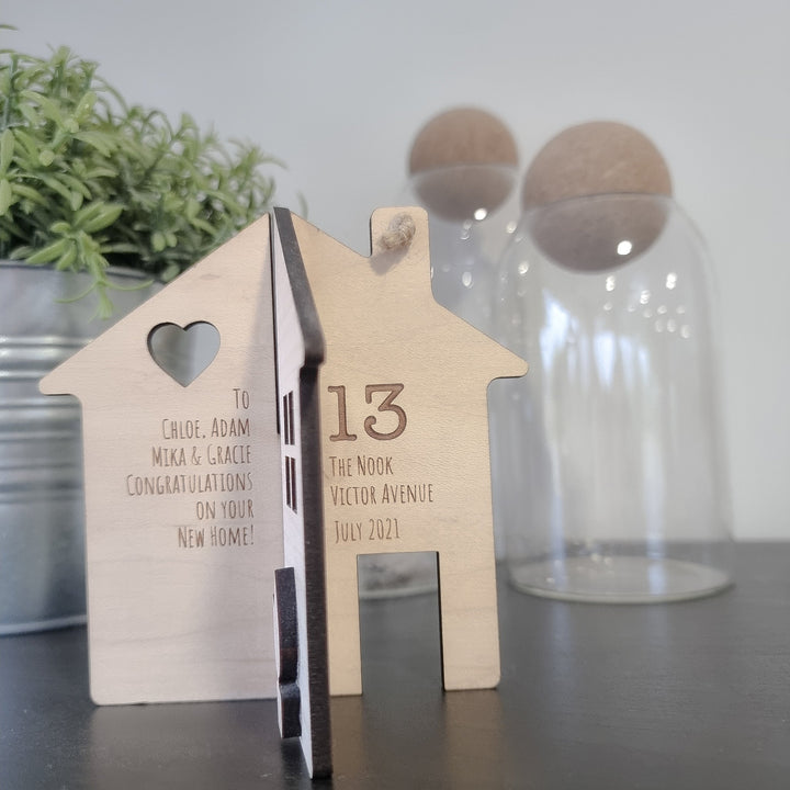 New Home 3D Standing Card - TilleyTree