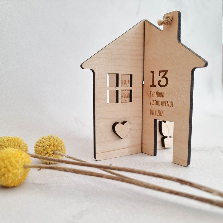 New Home 3D Standing Card - TilleyTree