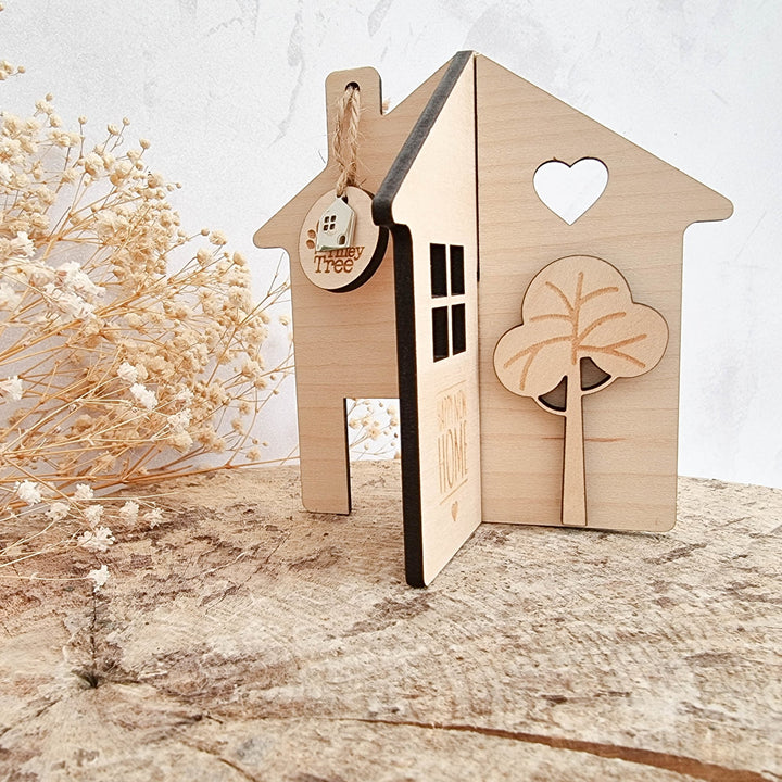 New Home 3D Standing Card - TilleyTree