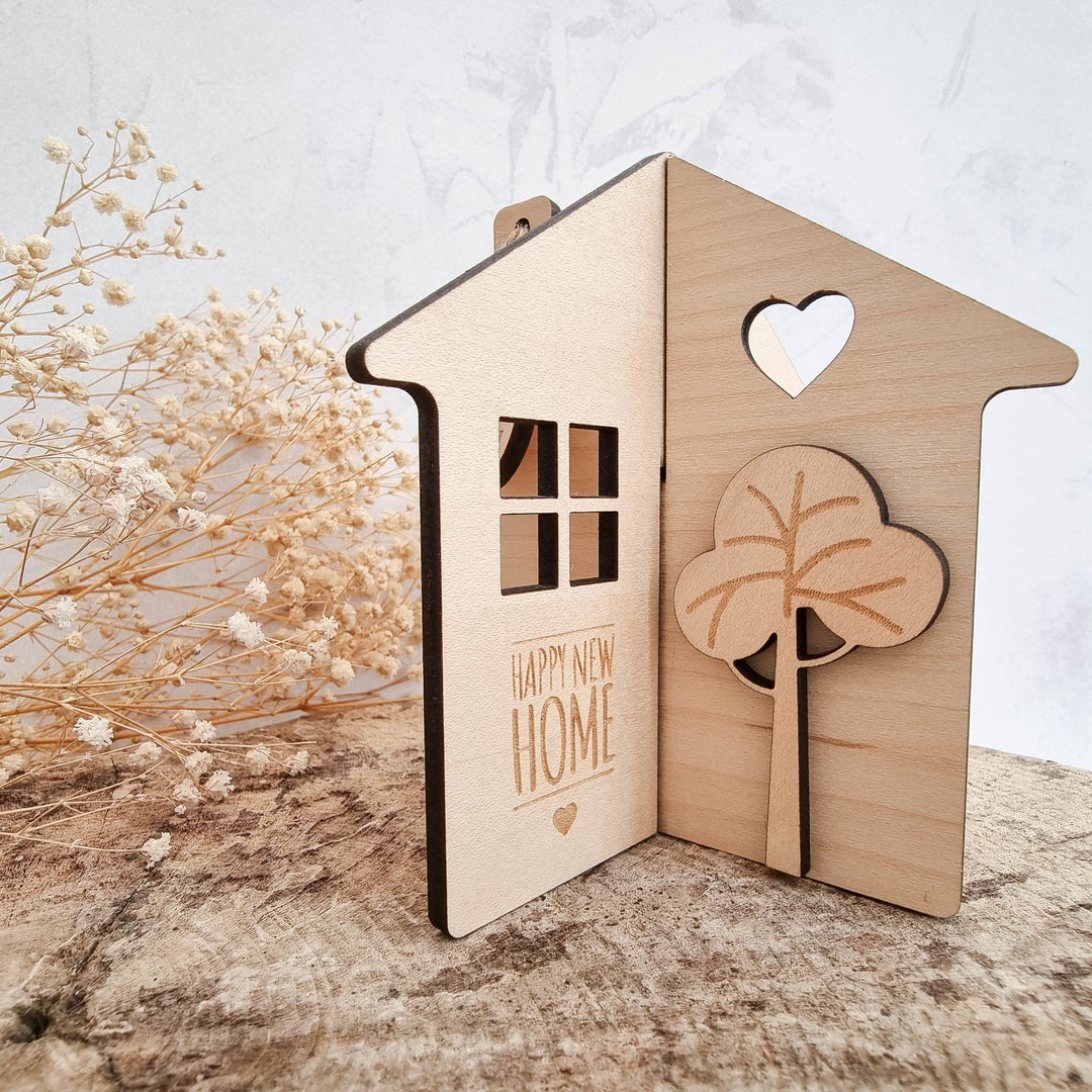 New Home 3D Standing Card - TilleyTree