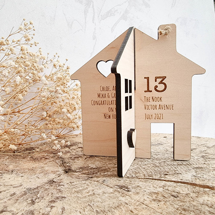 New Home 3D Standing Card - TilleyTree