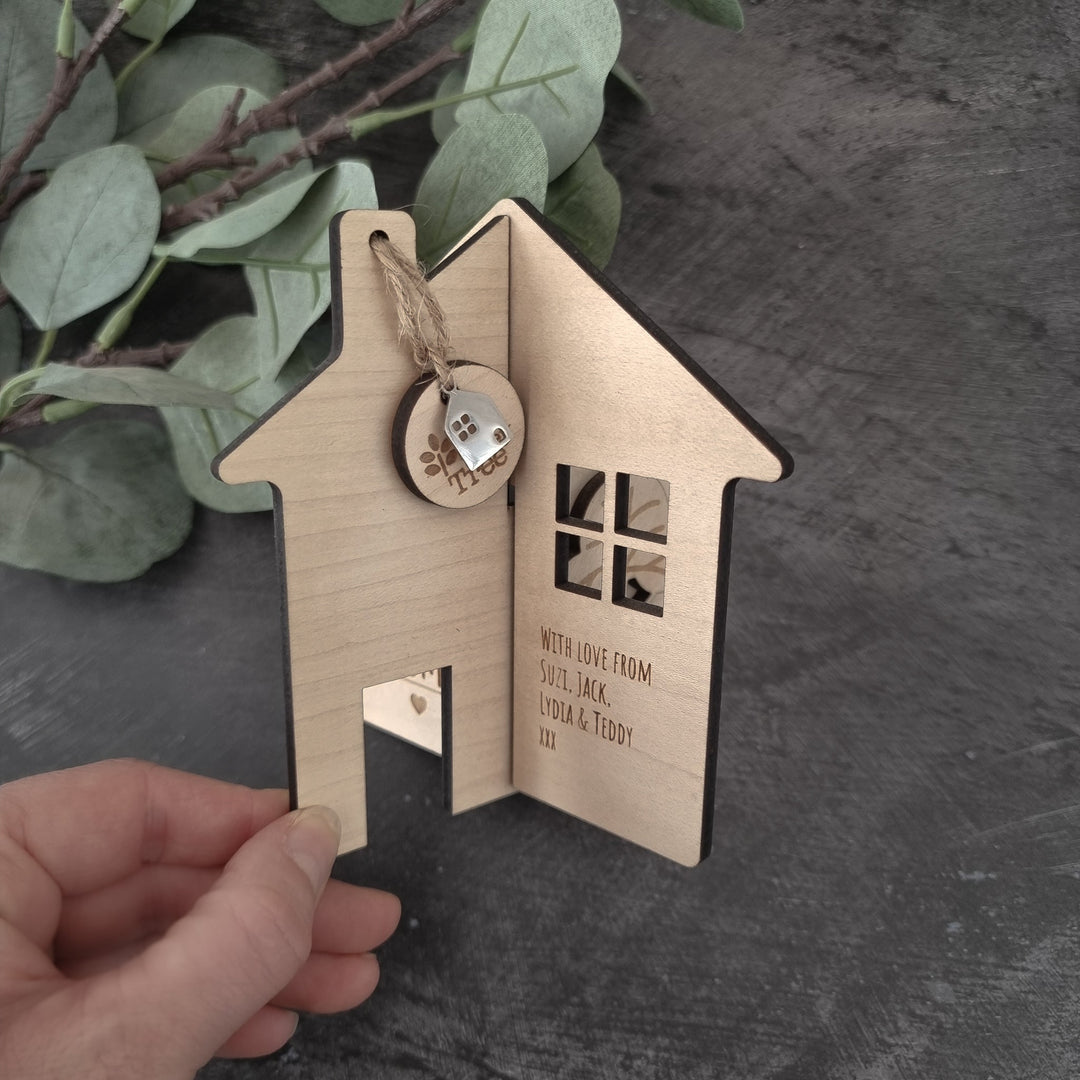 New Home 3D Standing Card - TilleyTree