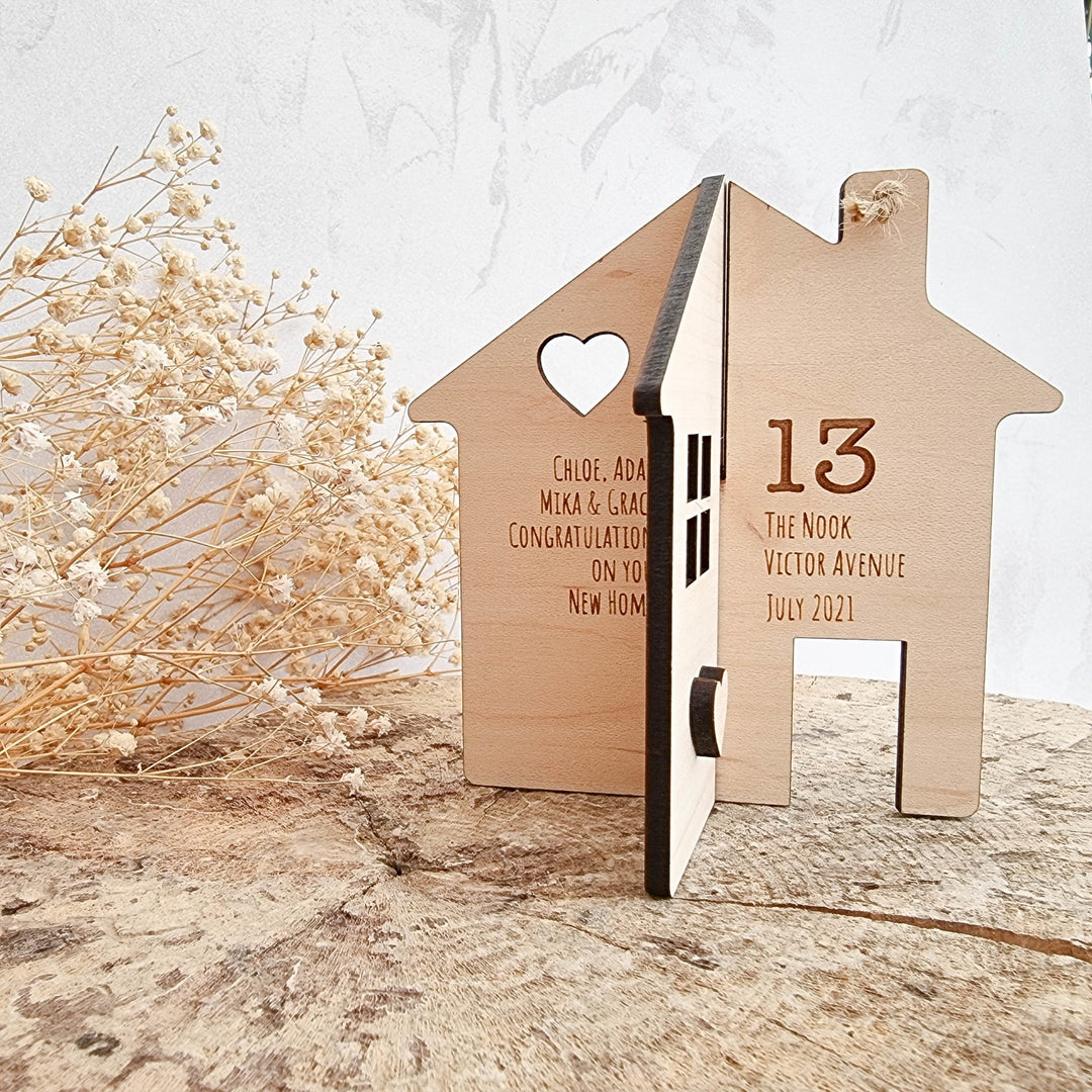 New Home 3D Standing Card - TilleyTree