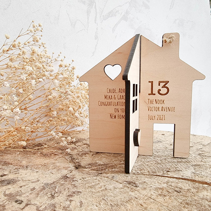 New Home 3D Standing Card - TilleyTree