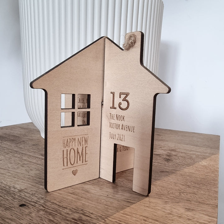 New Home 3D Standing Card - TilleyTree