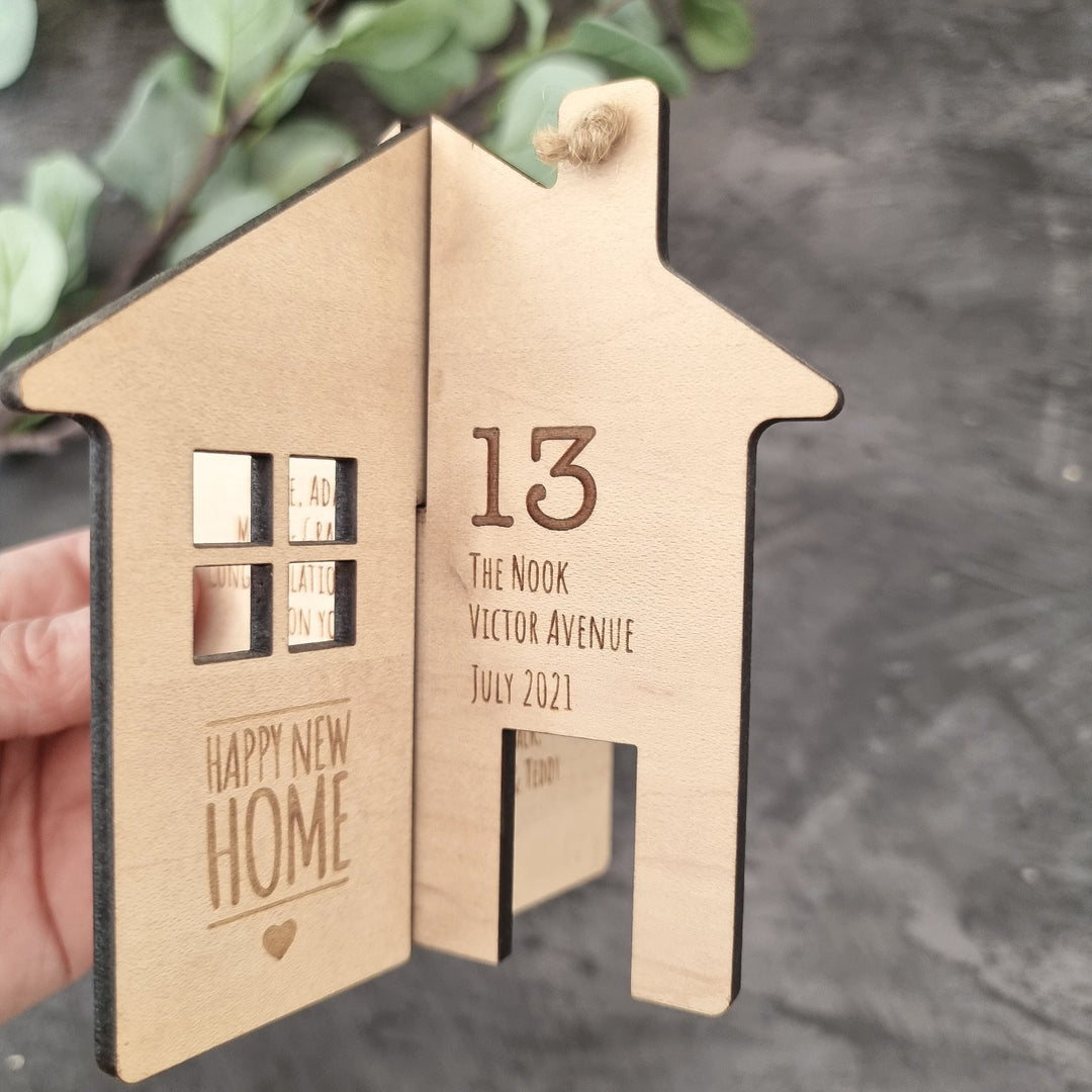 New Home 3D Standing Card - TilleyTree