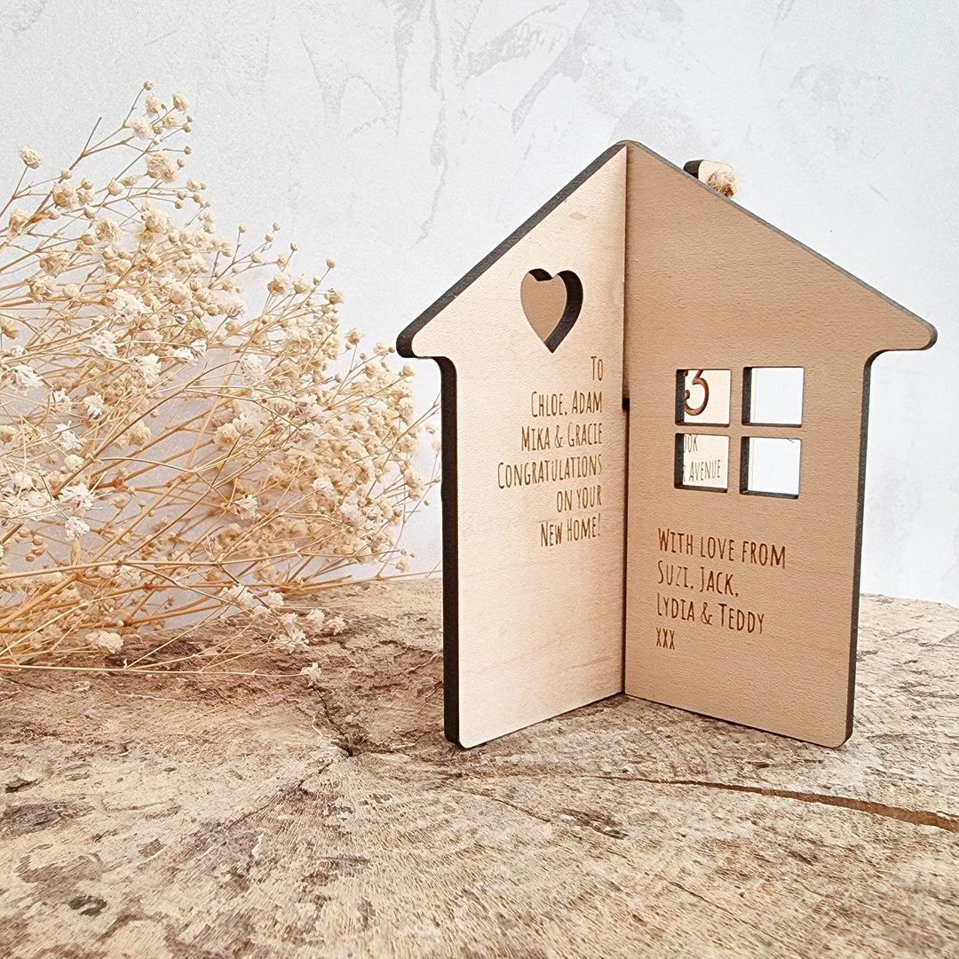 New Home 3D Standing Card - TilleyTree