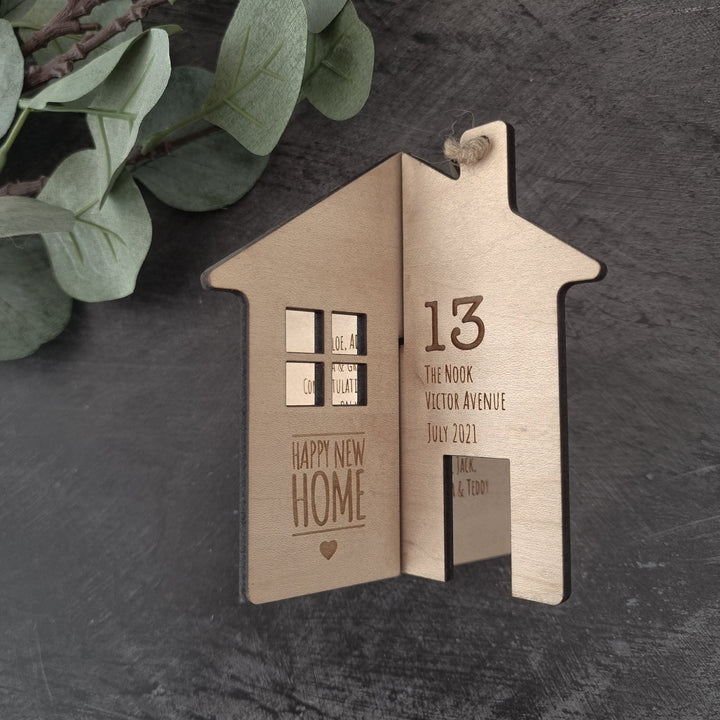 New Home 3D Standing Card - TilleyTree