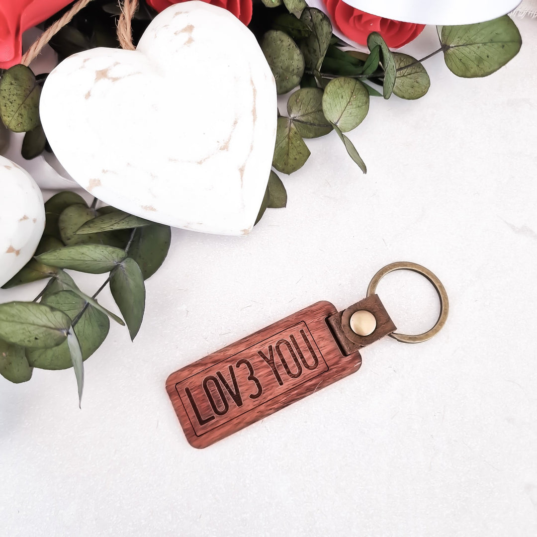 Number Plate - Personalised Keyring - TilleyTree