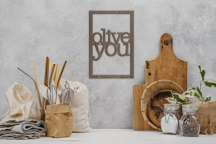 Olive You Wall Art - Kitchen - TilleyTree