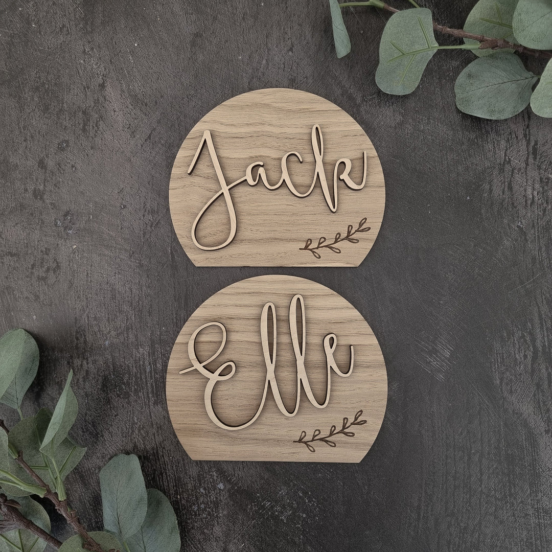 Personalised Door Name Signs - TilleyTree