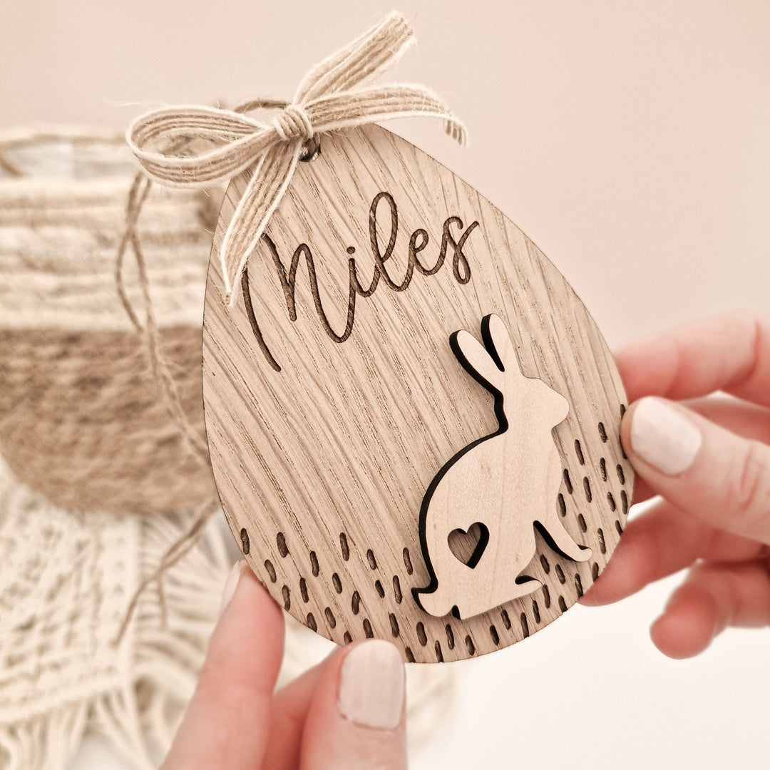 Personalised Easter Basket Tag - TilleyTree