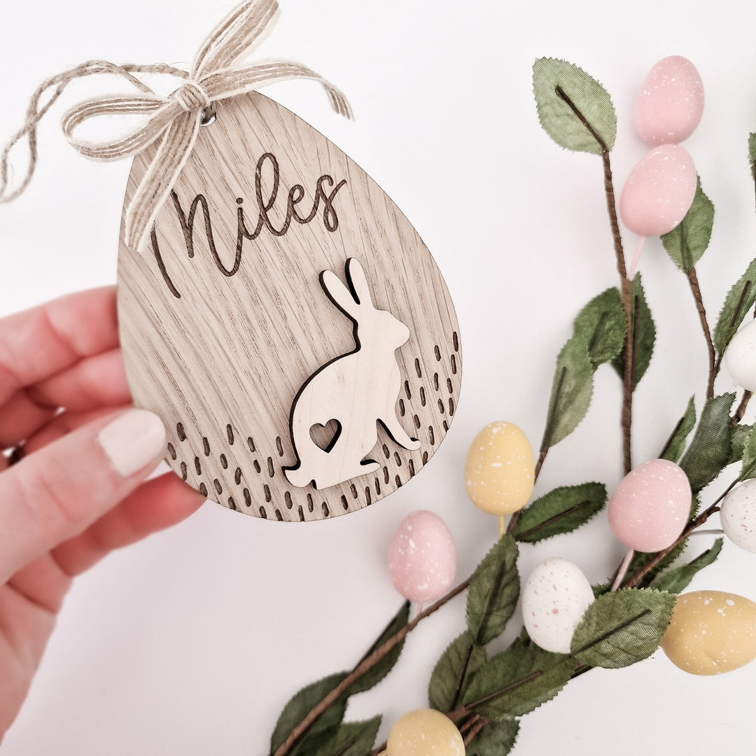 Personalised Easter Basket Tag - TilleyTree