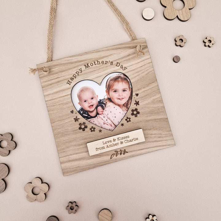 Personalised Heart Photo Frame - TilleyTree