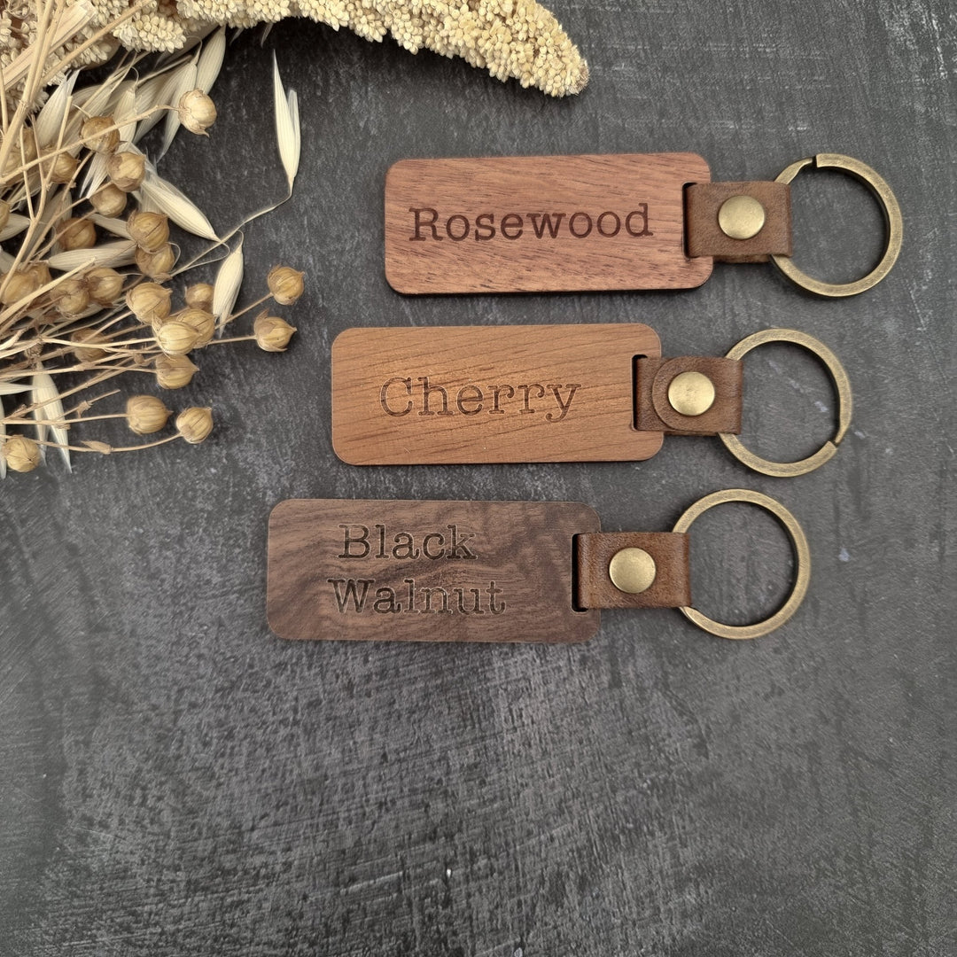 Personalised Keyring - Any text or phrase - TilleyTree
