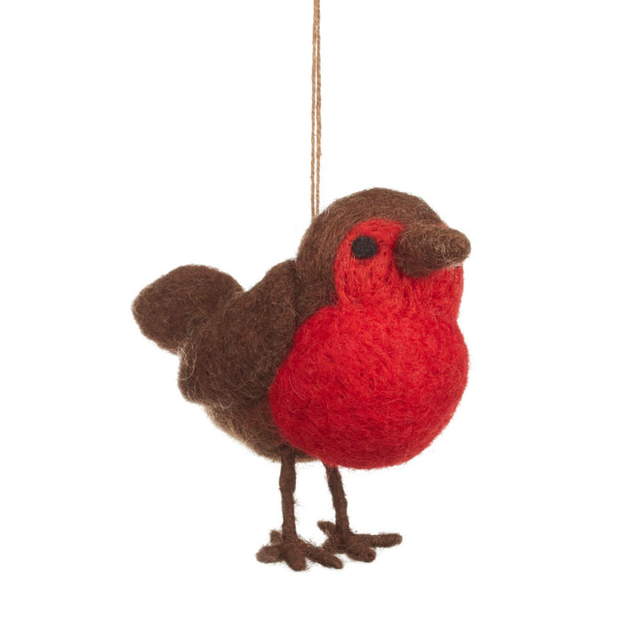 Personalised Needlefelt Robin - TilleyTree