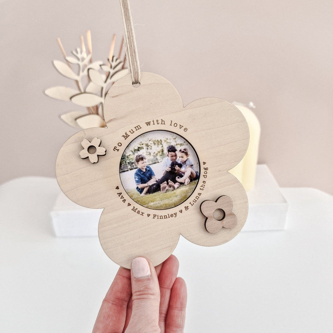 Personalised Photo Frame - Daisy - TilleyTree