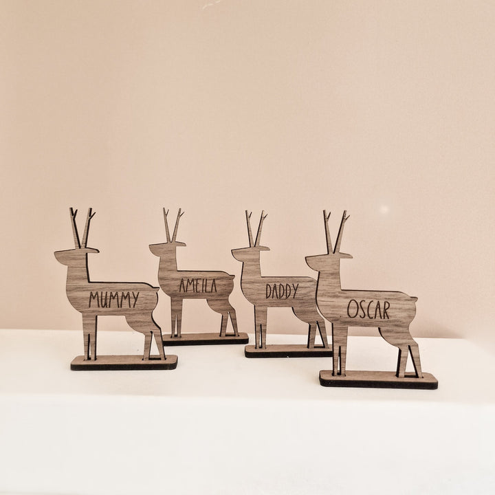 Scandi Reindeer Place Names - Sets of 4 or more - TilleyTree