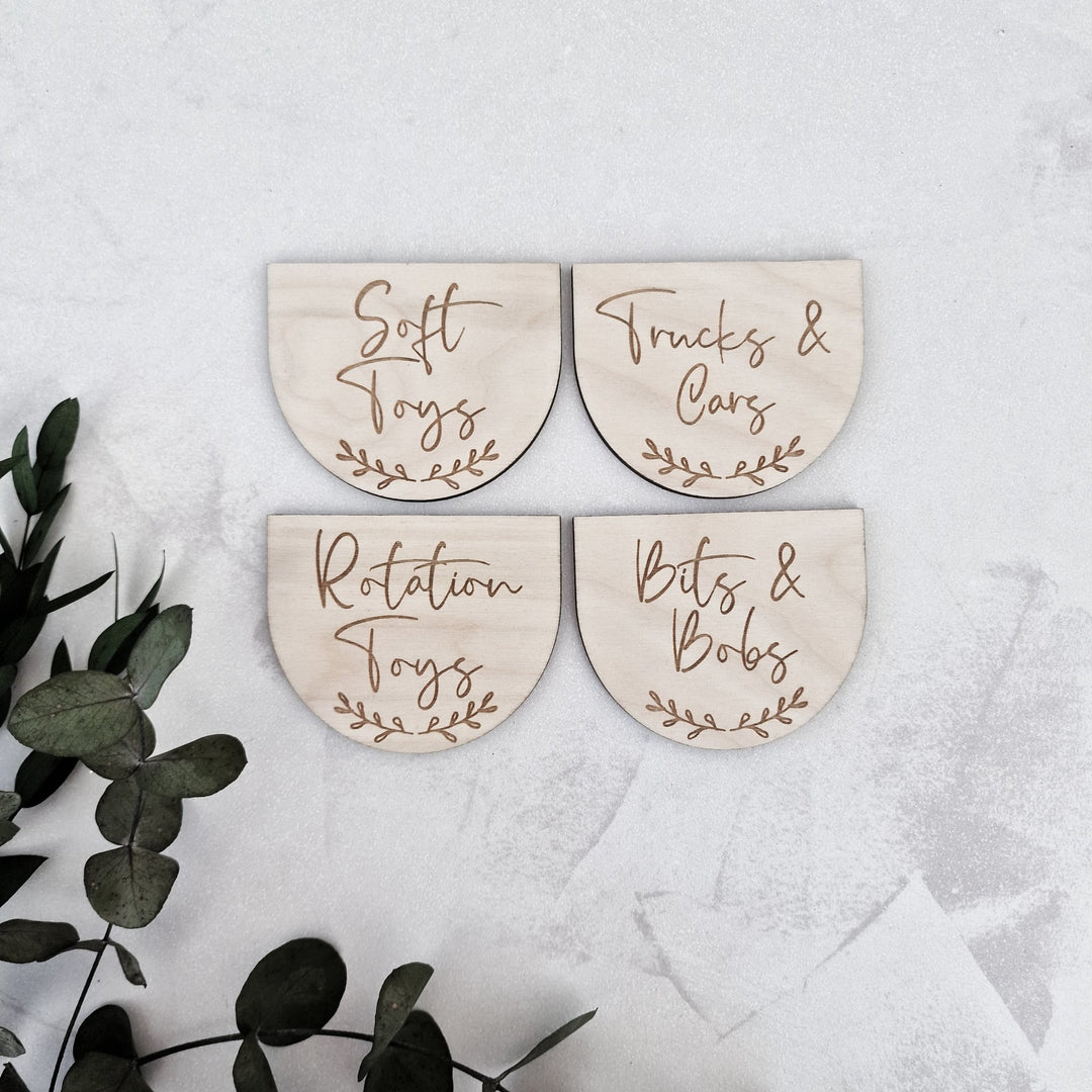 Semi Circle Storage Tags - TilleyTree