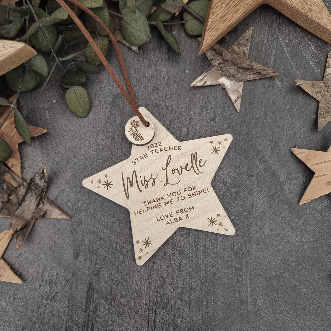 Star Teacher Gift - TilleyTree