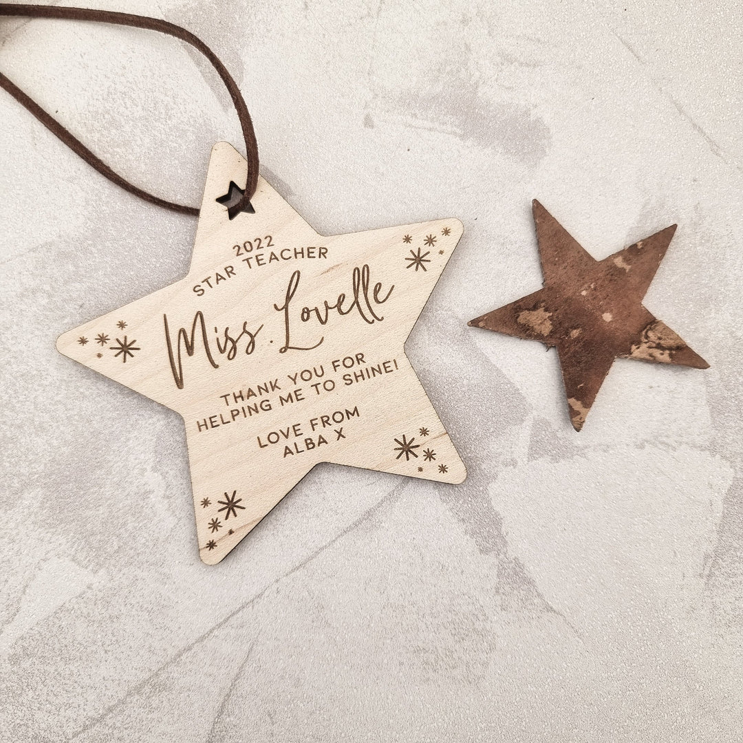 Star Teacher Gift - TilleyTree