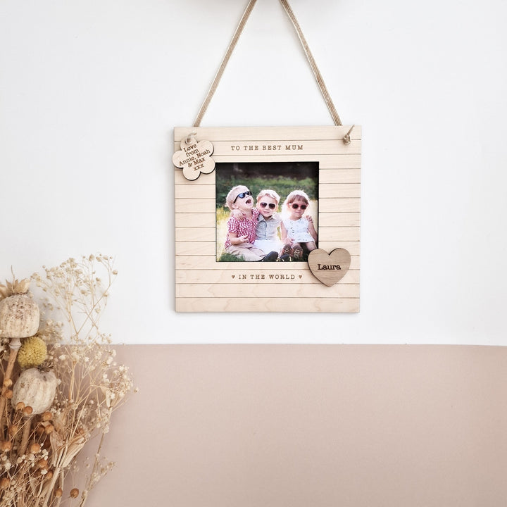 The Best Mum Photo Frame - TilleyTree