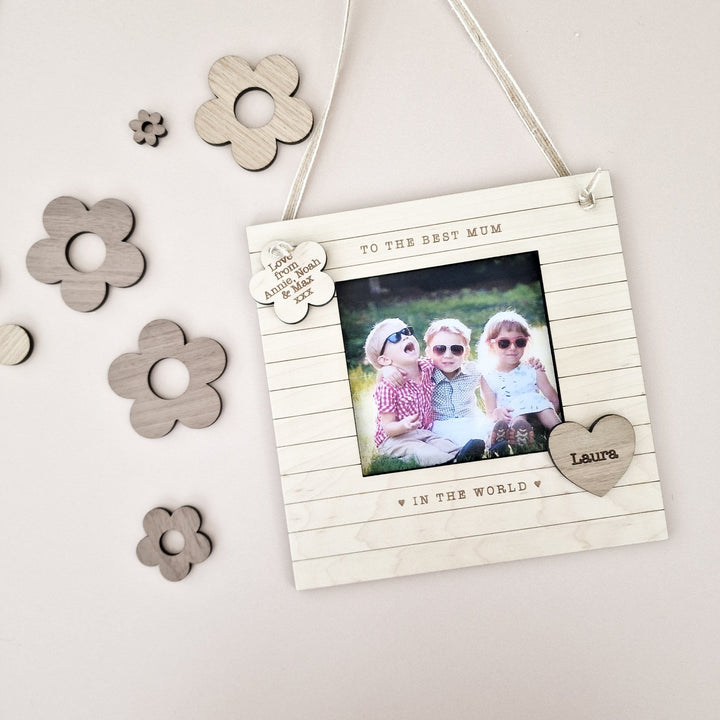 The Best Mum Photo Frame - TilleyTree