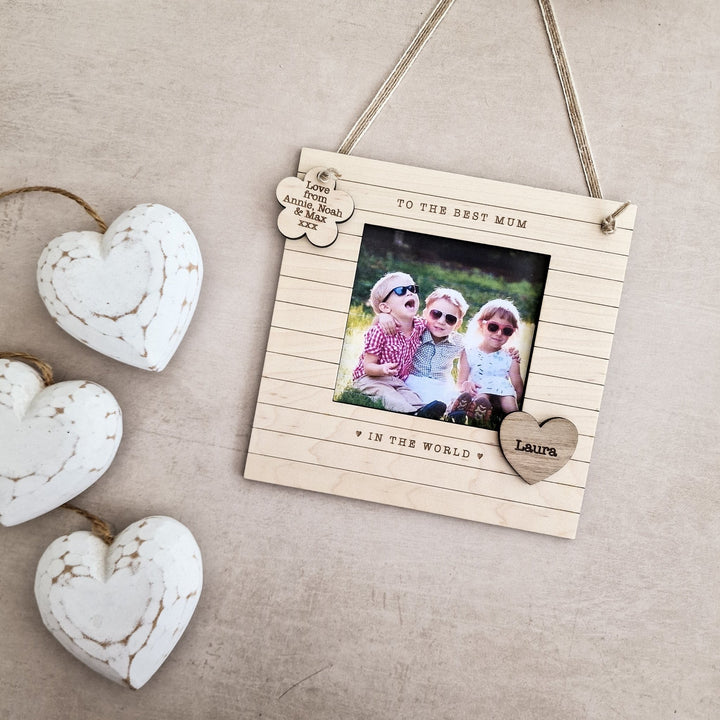 The Best Mum Photo Frame - TilleyTree