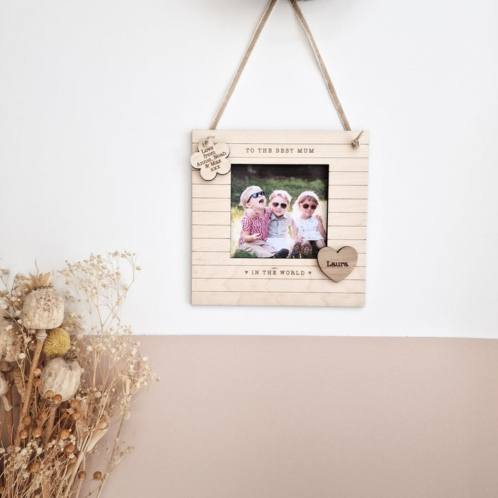 The Best Mum Photo Frame - TilleyTree