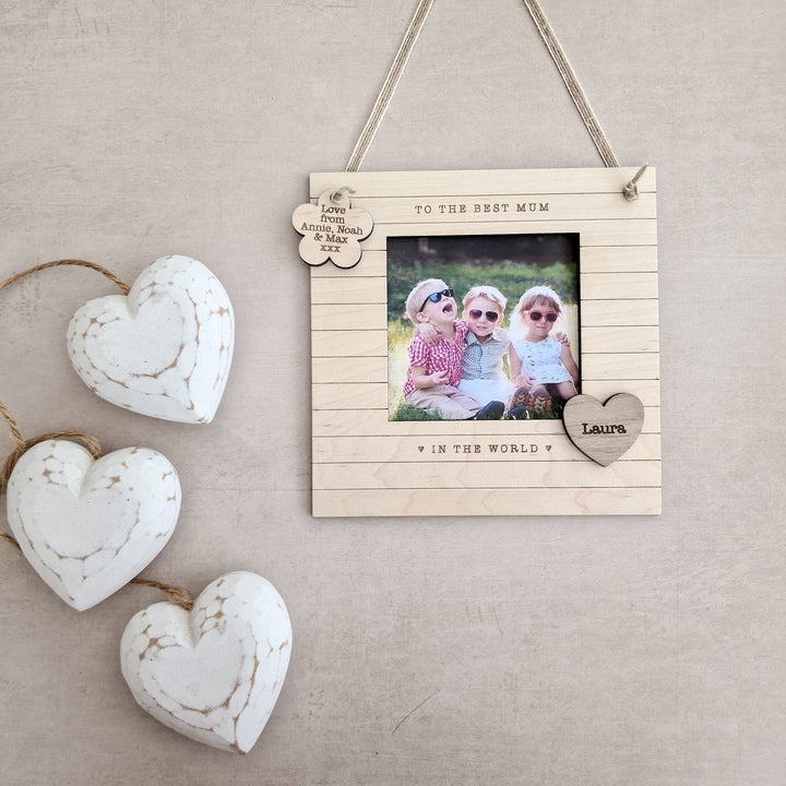 The Best Mum Photo Frame - TilleyTree