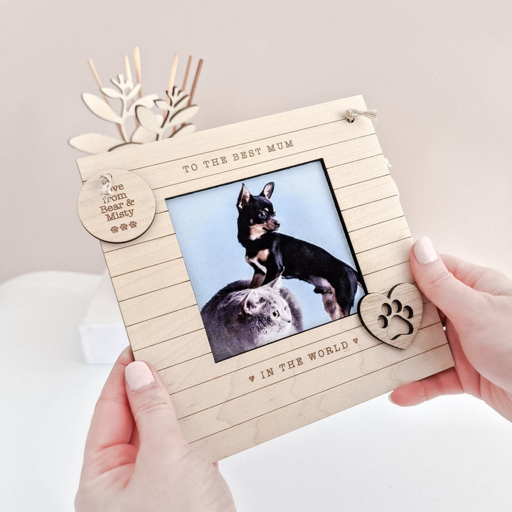 The Best Mum Photo Frame - TilleyTree