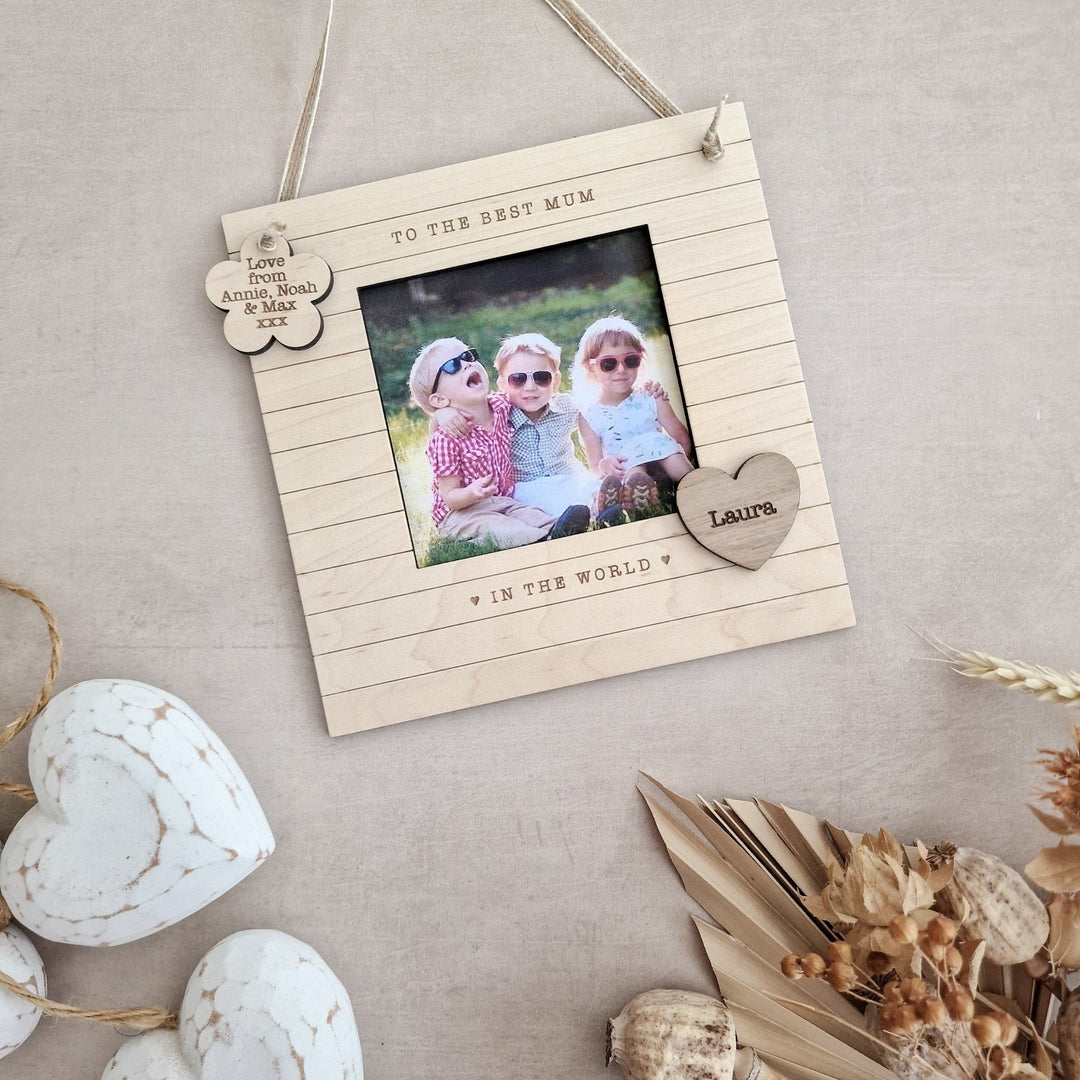 The Best Mum Photo Frame - TilleyTree