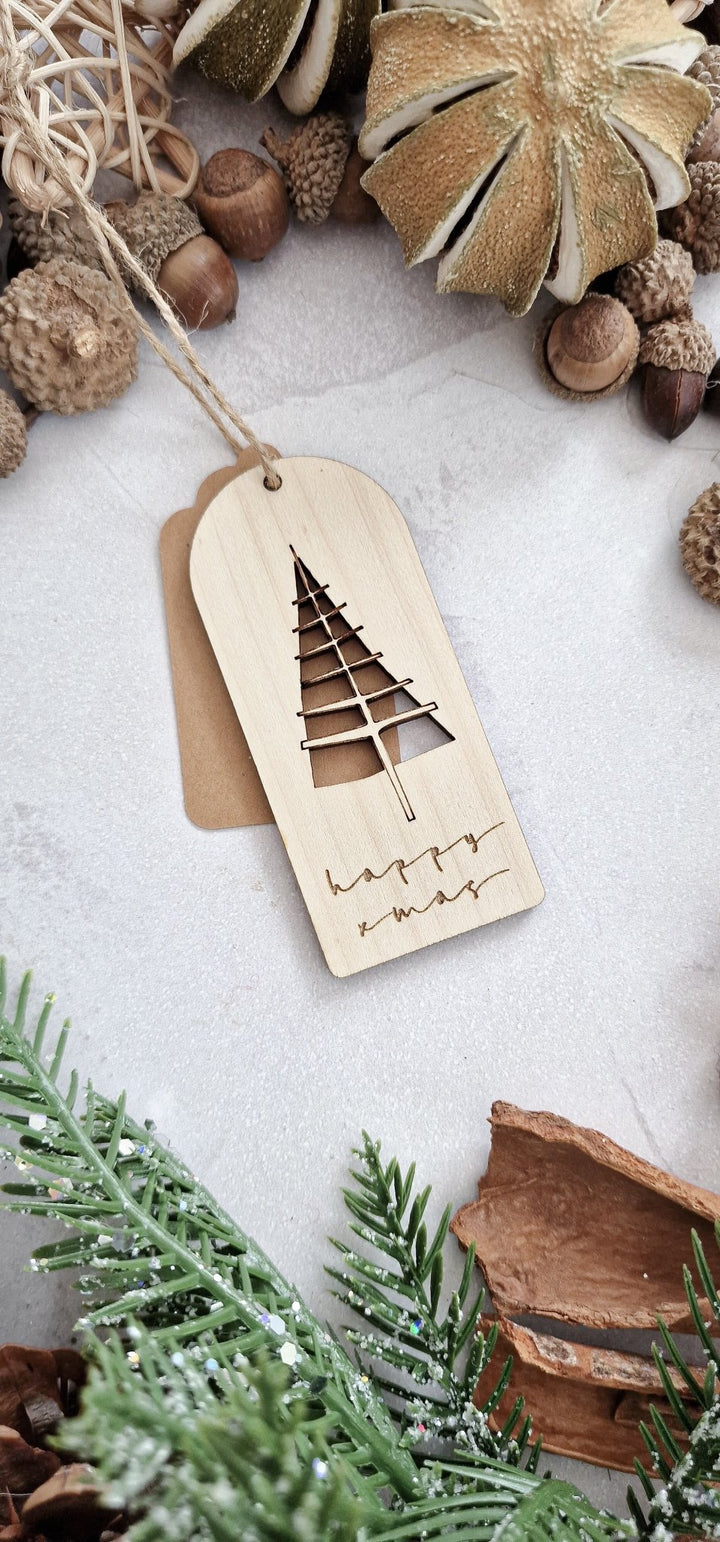 Tree Branch - Wooden Tags - 2 Pack - TilleyTree