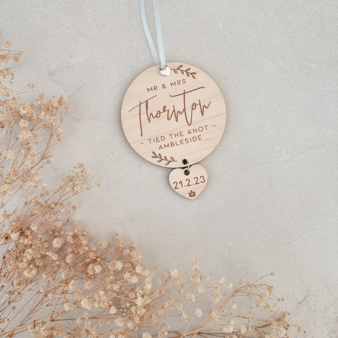 Wedding or Engagement Gift Keepsake - TilleyTree