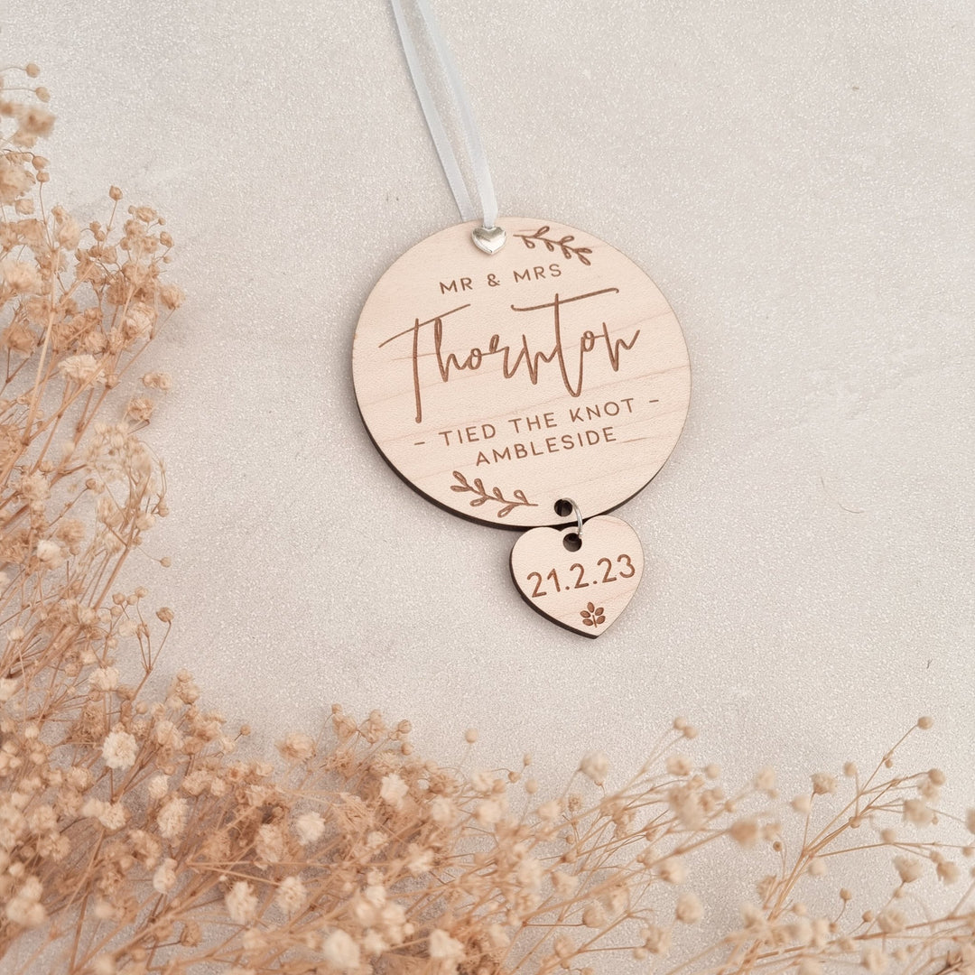 Wedding or Engagement Gift Keepsake - TilleyTree