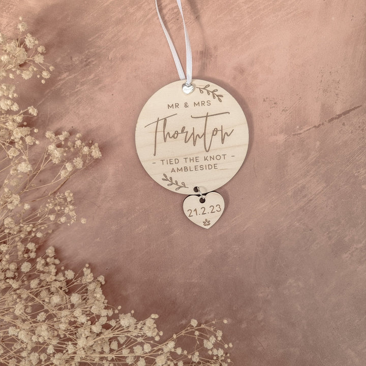 Wedding or Engagement Gift Keepsake - TilleyTree