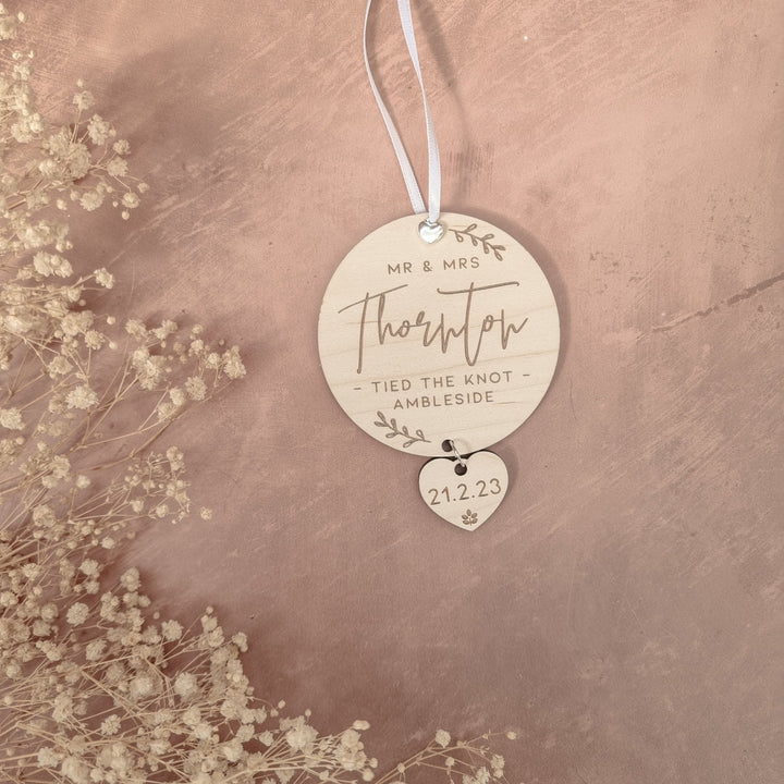 Wedding or Engagement Gift Keepsake - TilleyTree