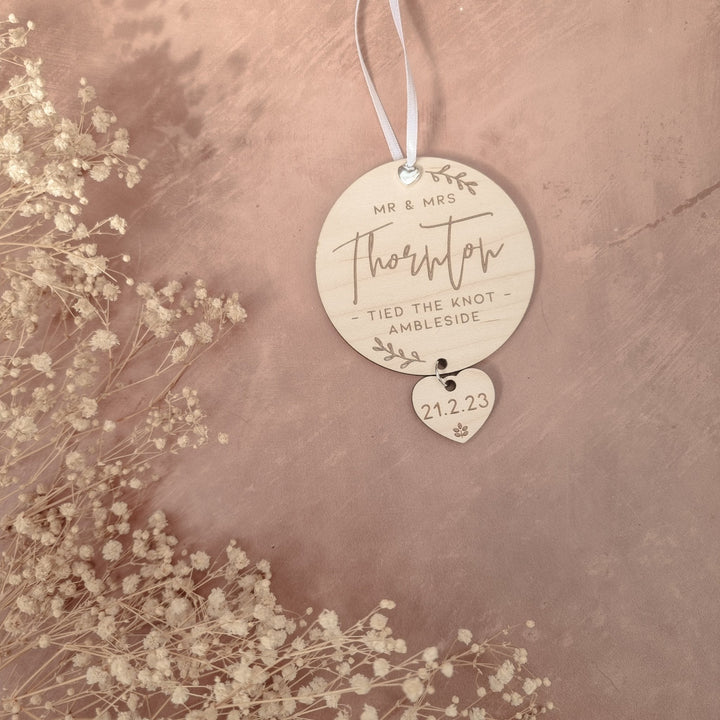 Wedding or Engagement Gift Keepsake - TilleyTree