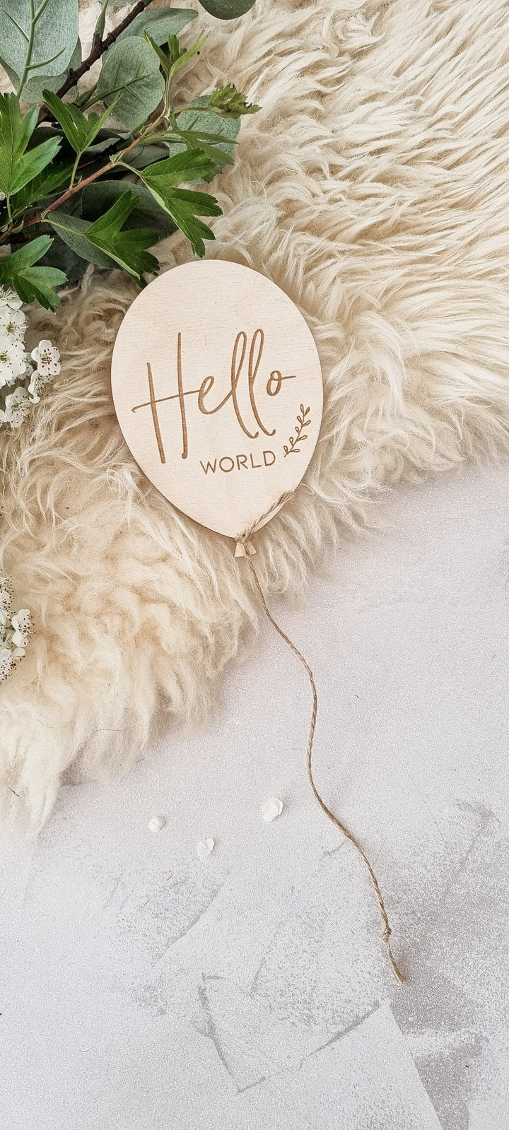 Welcome to the World - Balloon - TilleyTree